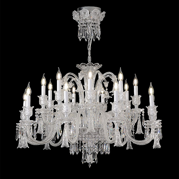 Подвесная люстра Crystal Lux VERSAILLES SP9+9 CHROME