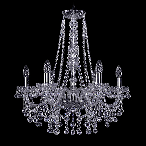 Подвесная люстра Bohemia Ivele Crystal 1409/6/195/h-63 Ni