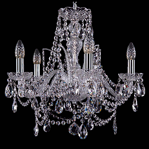 Подвесная люстра Bohemia Ivele Crystal 1411/5/160 Ni