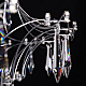 Подвесная светодиодная люстра Loft IT Mira 10259/800 Silver Asfour