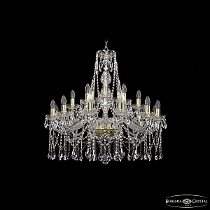 Подвесная люстра Bohemia Ivele Crystal 1413/12+6+3/300 G
