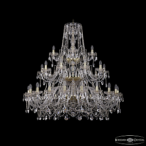 Подвесная люстра Bohemia Ivele Crystal 1411/20+10+5/460/3d G