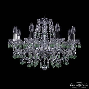 Подвесная люстра Bohemia Ivele Crystal 1410/8/195 Ni V5001