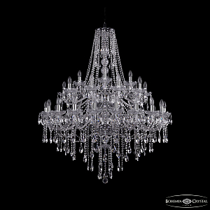 Подвесная люстра Bohemia Ivele Crystal 1415/20+10+5/400/2d Ni