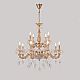 Подвесная люстра Crystal Lux ELIZABETH SP8+4 BRASS