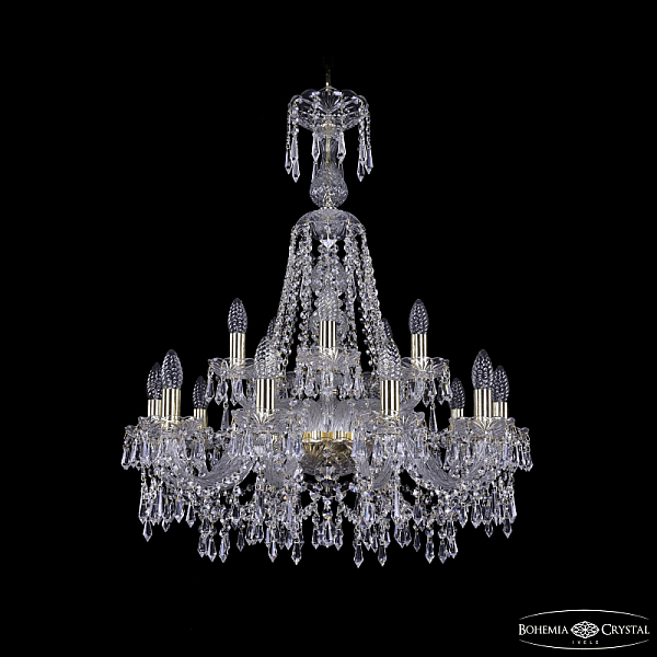 Подвесная люстра Bohemia Ivele 1403/10+5/240/XL-80 G