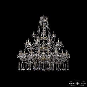 Подвесная люстра Bohemia Ivele Crystal 1413/20+10+5/530/3d G