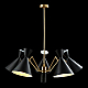 Подвесная люстра Crystal Lux Joven SP5 Gold/Black