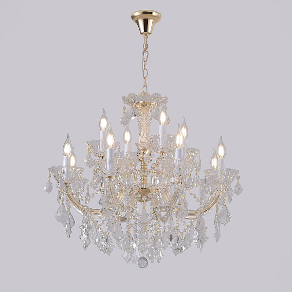 Подвесная люстра Crystal Lux CRISTELLE SP8+4 GOLD