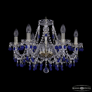 Подвесная люстра Bohemia Ivele Crystal 1410/6/195 G V3001