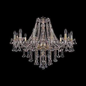 Подвесная люстра Bohemia Ivele Crystal 1415/12/300 G Balls