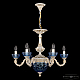 Подвесная люстра Bohemia Ivele Crystal AL79101P/6/175 WMG P Aquamarine/M-1F