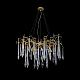 Подвесная люстра Crystal Lux Reina SP8 D1000 Gold Pearl