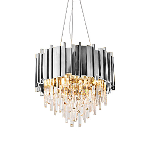 Подвесная люстра Delight Collection Barclay A006-400 L4 silver