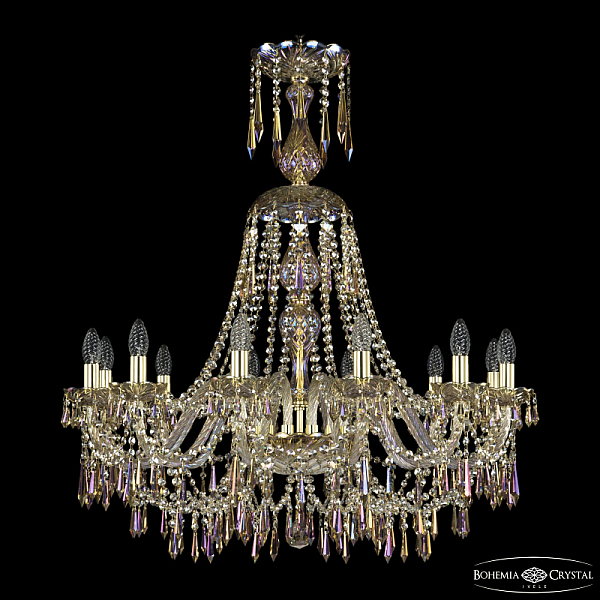 Подвесная люстра Bohemia Ivele Crystal 1403/12/300/XL-95 G M801