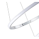 Подвесная светодиодная люстра Zortes RINGOLIGHT ZRS.33322.63C