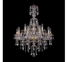 Подвесная люстра Bohemia Ivele Crystal 1415/10+5/220/XL-86 G
