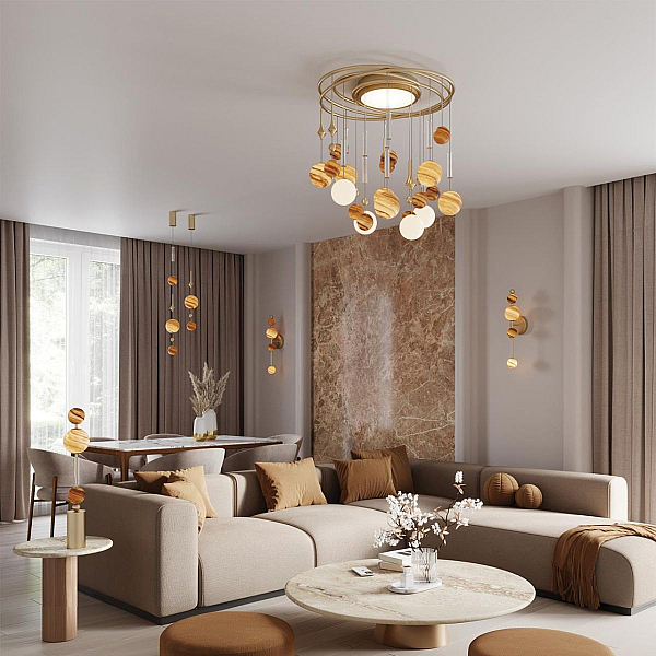 Потолочная люстра Odeon Light Callisto Modern 5457/21C