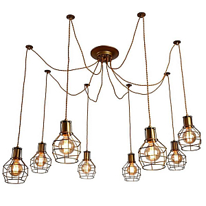 Подвесная люстра Arte Lamp 75 A9182SP-8BZ