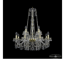 Подвесная люстра Bohemia Ivele Crystal 1409/8+4/240/h-77 G