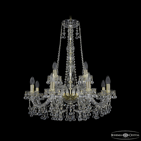 Подвесная люстра Bohemia Ivele 1409/8+4/240/h-77 G