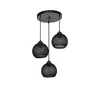 Подвесной светильник Toplight Lizbeth TL1612R-03BK