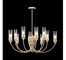Люстра на штанге Crystal Lux SECRET SP10 GOLD
