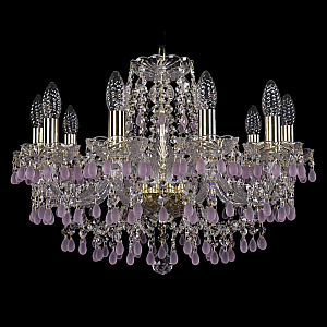 Подвесная люстра Bohemia Ivele Crystal 1410/10/195 G V7010