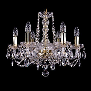 Подвесная люстра Bohemia Ivele Crystal 1402/6/160 G