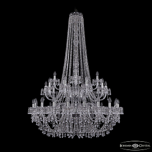 Подвесная люстра Bohemia Ivele Crystal 1410/20+10+5/400/h-160/2d Ni V0300