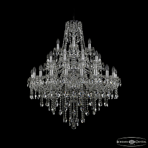 Подвесная люстра Bohemia Ivele Crystal 1415/20+10+5/300/3d Ni