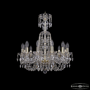 Подвесная люстра Bohemia Ivele Crystal 1402/12/195/XL-64 G