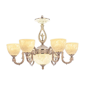 Подвесная люстра Bohemia Ivele Crystal Florence 71403P/6/175 NW P1 U Rose FA10S
