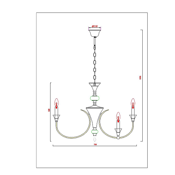 Подвесная люстра Arte Lamp COLLINETTA A4094LM-12WH