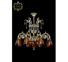 Подвесная люстра Art Classic 31.24.8.KR175SP.250IT.G.Sp.Amber.1B