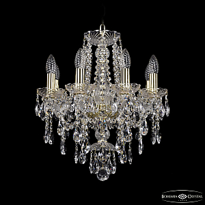 Подвесная люстра Bohemia Ivele Crystal 1415/8/141 G