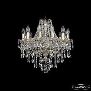 Подвесная люстра Bohemia Ivele Crystal 1415/12/165 G