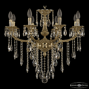 Подвесная люстра Bohemia Ivele Crystal Verona 72116/8/210 B G