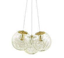Подвесная люстра Ideal Lux Mapa Sat SP3 Ottone 175973