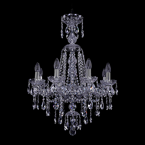 Подвесная люстра Bohemia Ivele Crystal 1415/8/200/XL-76 Ni