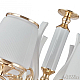 Подвесная люстра Arte Milano Florentia-3857 303857/5 Wh/Gd