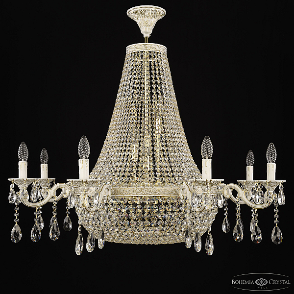 Подвесная люстра Bohemia Ivele Crystal AL2211H201/8/100OL WMG