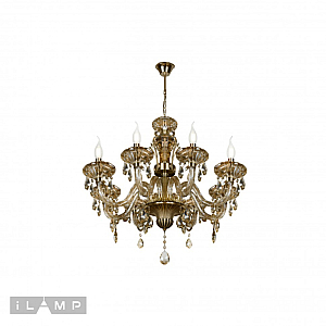 Подвесная люстра iLamp Asia 61079-8 BR