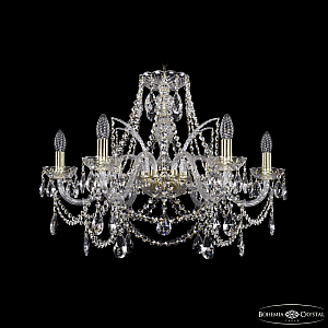 Подвесная люстра Bohemia Ivele Crystal 1411/6/240 G