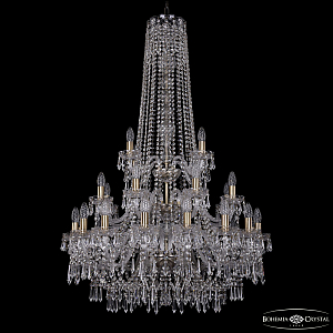 Подвесная люстра Bohemia Ivele Crystal 1403/16+8+4/300/h-130/3d Pa