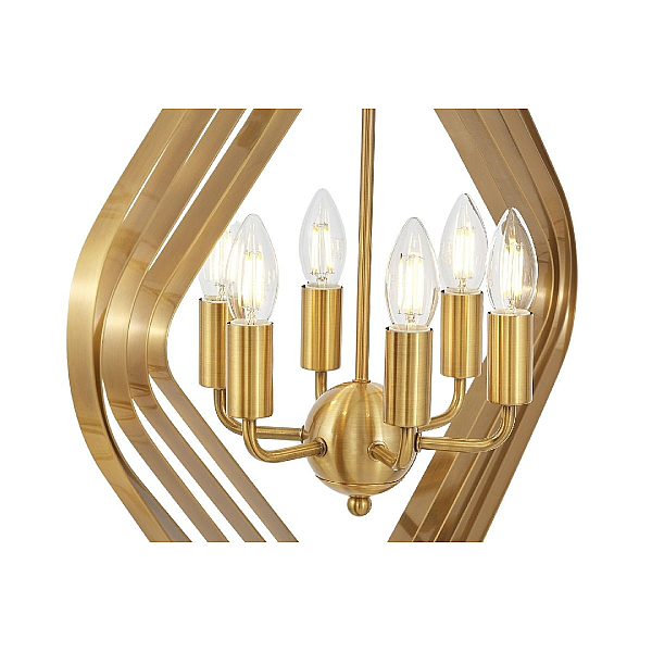 Подвесная люстра Lumina Deco Crulia LDP 8005-6 MD