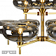 Подвесная люстра iLamp Rivoli 6607/9 GD