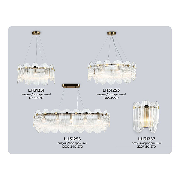 Подвесной светильник Ambrella light High light LH31253