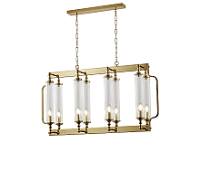 Подвесная люстра Crystal Lux TOMAS SP8 L1000 BRASS