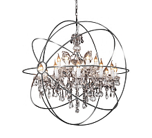 Подвесная люстра Delight Collection Foucault'S Orb 5014-D10 chrome